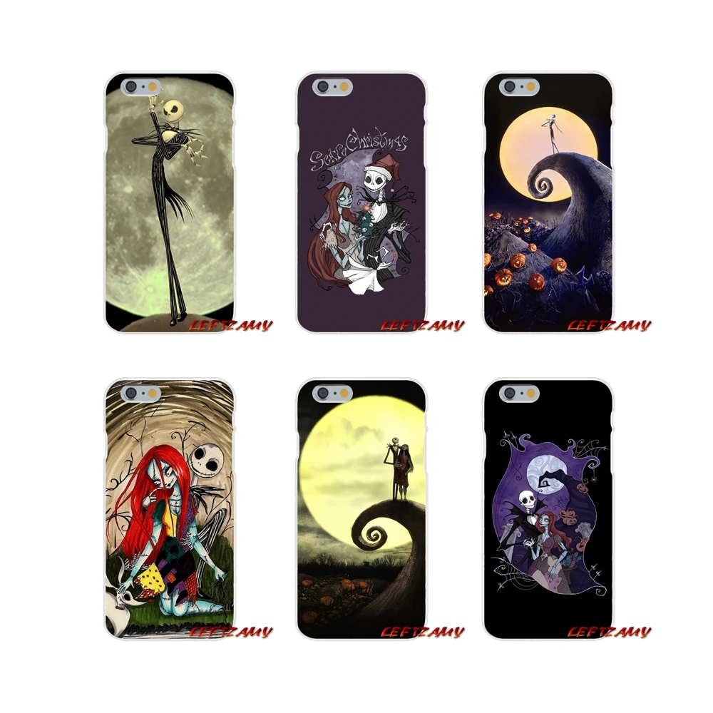

Accessories Phone Cases Covers For iPhone X XR XS MAX 4 4S 5 5S 5C SE 6 6S 7 8 Plus Nightmare Before Christmas Jack Sally