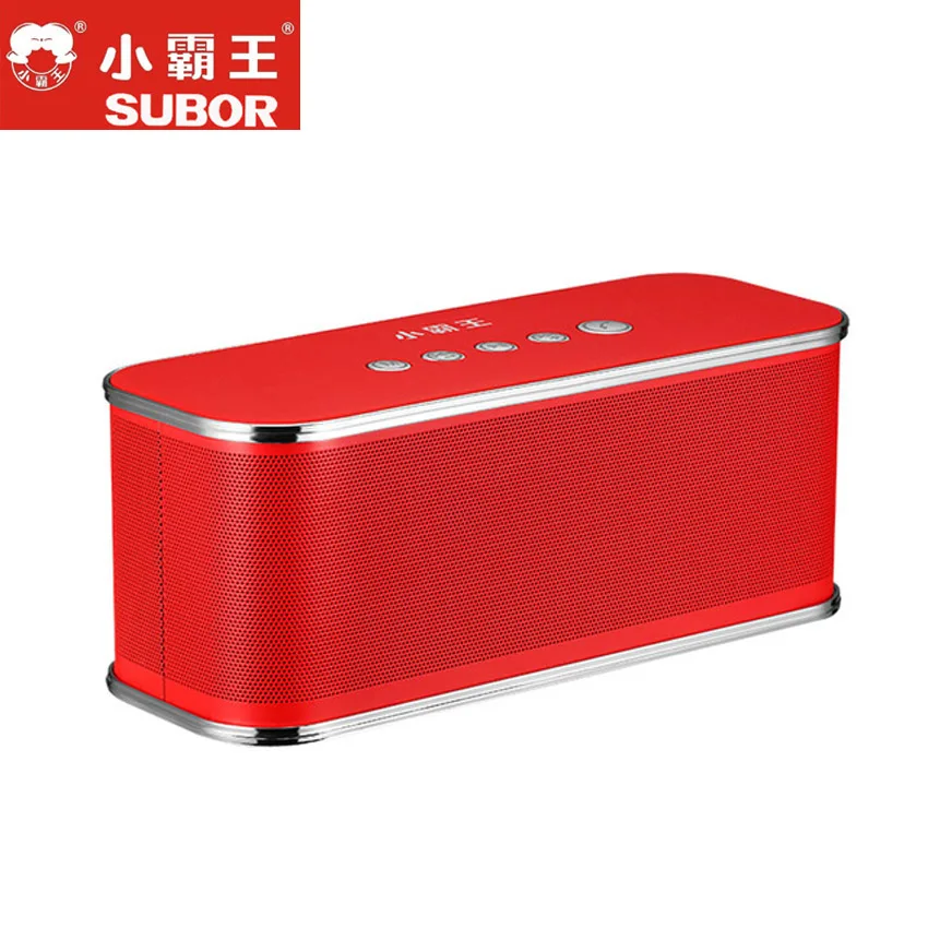 

Subor Original D2 Bluetooth Speaker Stereo Hi-Fi Waterproof Portable Outdoor Wireless Big Column Box Speaker Support TF card FM