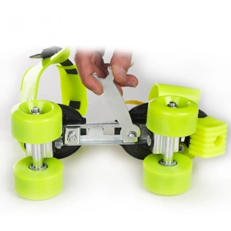 19-23.5 سنتيمتر قابل للتعديل الطفل مزدوجة زلاجات دوارة EUR حجم 30-40 اثنين خط Patines للأطفال Patins أحذية التزلج الهدايا للطفل IB92