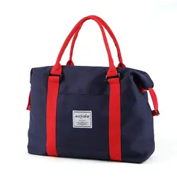 Водостойкие нейлоновые дорожные сумки для женщин мужчин большой ёмкость Складная спортивная сумка Организатор Упаковка кубики чемодан