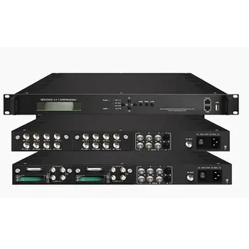 

NDS3343D transmodulator 8 tuner ASI 256 IP Input to QAM modulator
