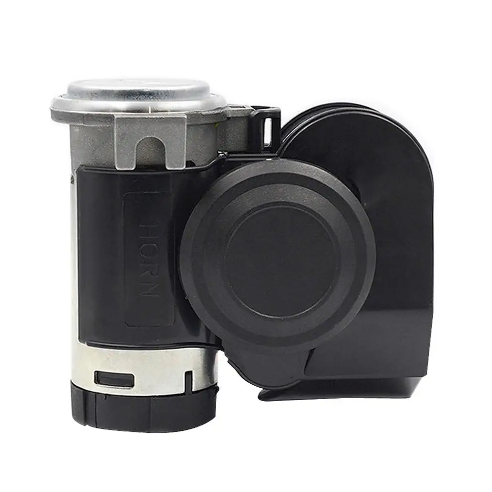 12V 139dB Car lacquer Gold Snail Compact Dual Air Horn for Car Vehicle Motorcycle Yacht SUV Boat