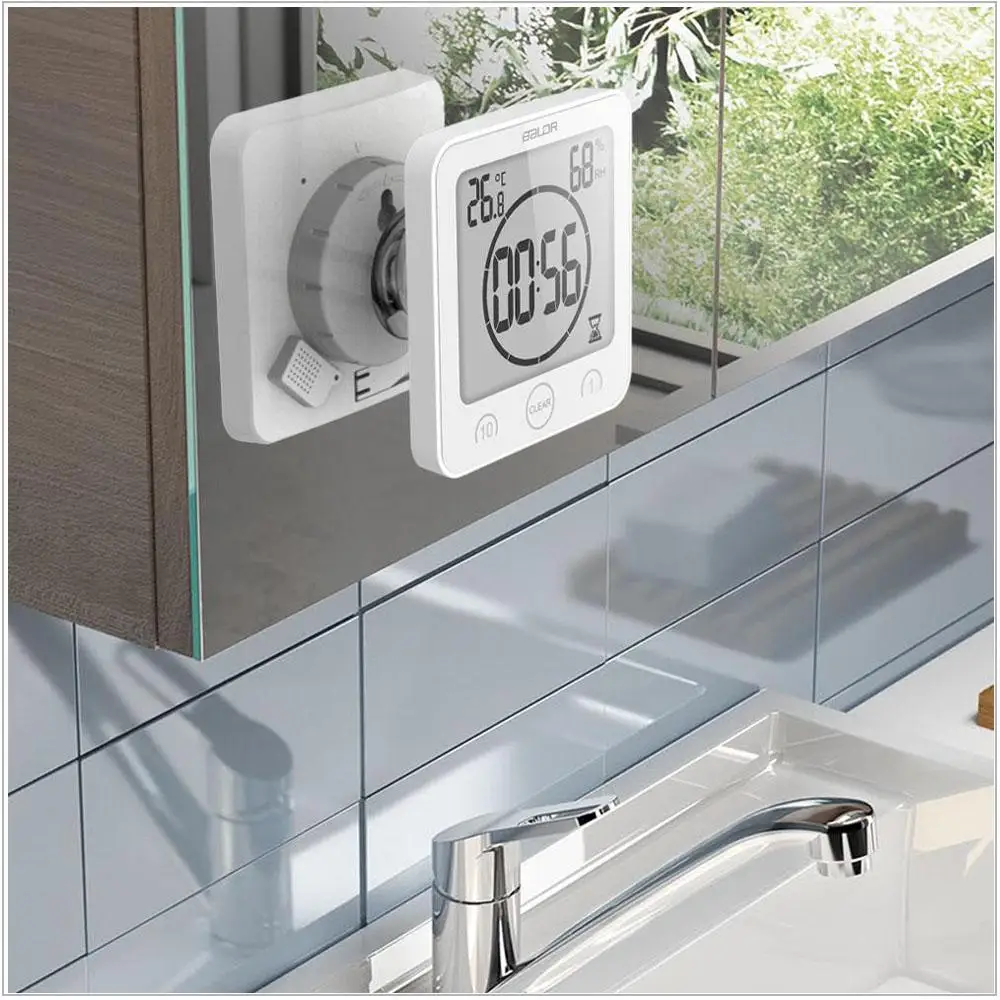 baldr waterproof shower clock baldr waterproof shower clock