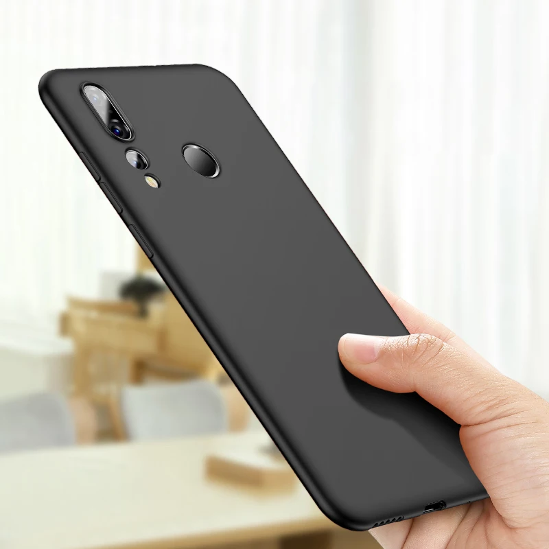 

Dust-proof Solid Color Silicone Cases For Huawei P20 P30 pro p20lite Fashion Huawey P 30 light case Cute Soft Simple Dust-proof