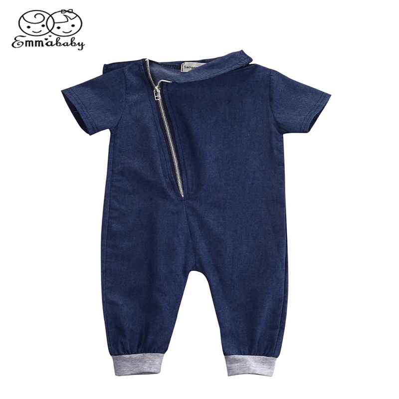 baby jeans jumpsuit