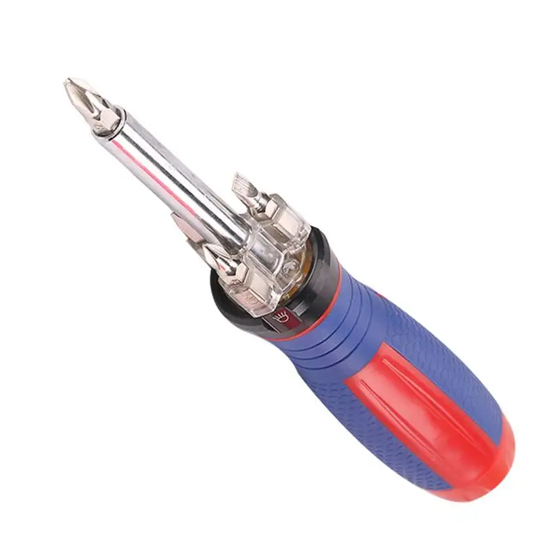 Mini Screwdriver Combination LED Light Word Cross Screwdriver Package