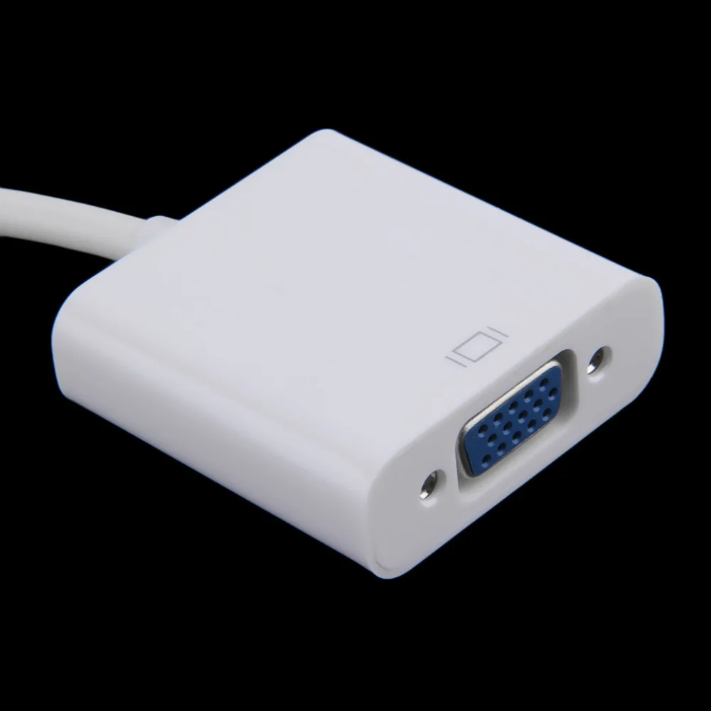 

High Quality 1080P HDMI Male to VGA Female Video Converter Adapter Cable for PC DVD HDTV Black &White