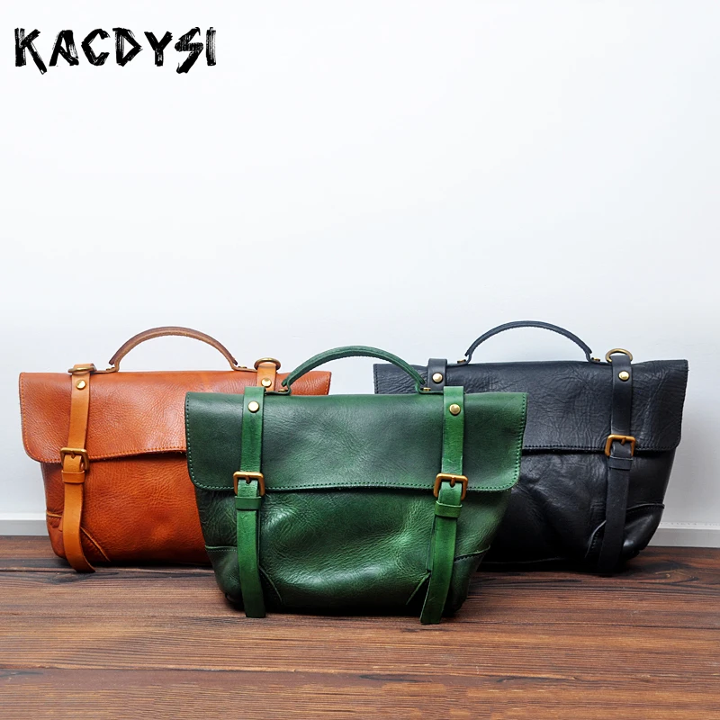 Дамская сумочка из кожи растительного дубления в стиле ретро|designer shoulder bag|shoulder