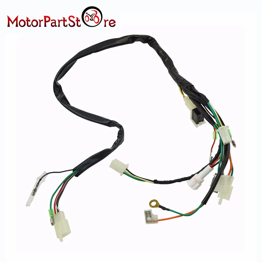 Aliexpress.com : Buy Electrical Main Wiring Harness Wire Loom Plus Connectors for Yamaha PW50 PW 50 2 stroke 50cc D20 from Reliable pw 50 yamaha suppliers ...