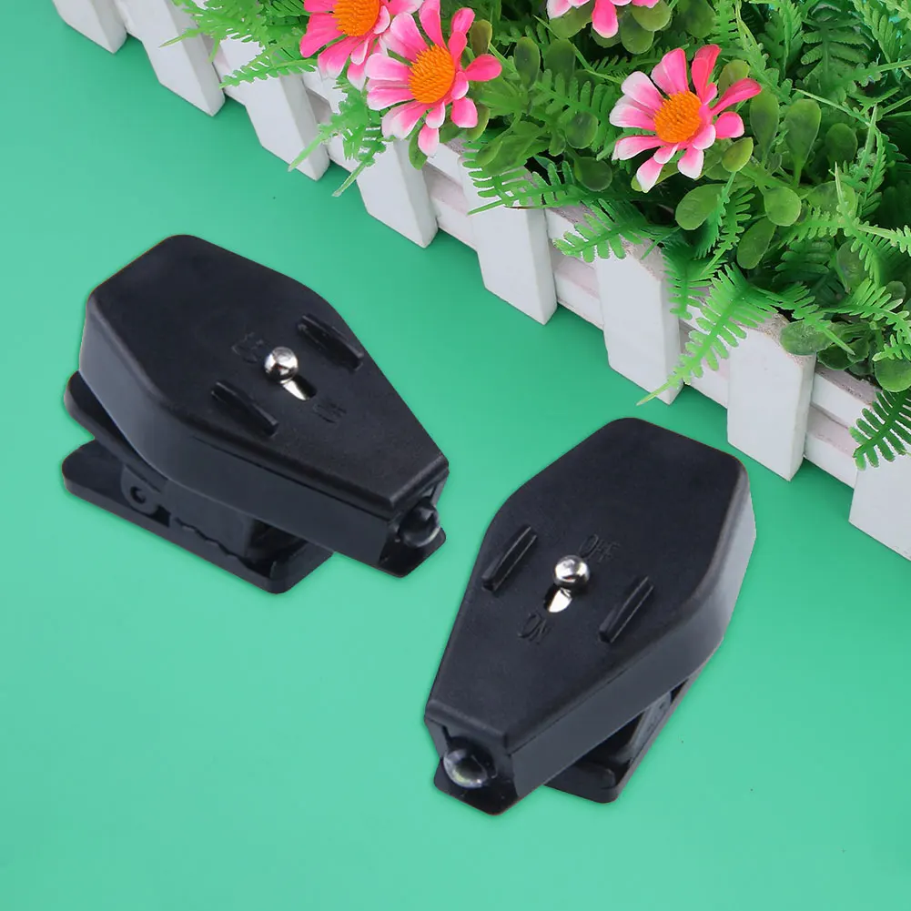 Mini Clip on Grip Clamp LED Light Rotate For Reading Glasses Hat Bright