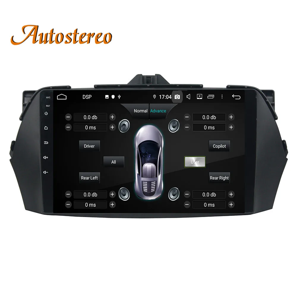 Cheap DSP Android 9 Car GPS navigation For Suzuki CIAZ 2013-2017 multimedia Car DVD player head unit auto radio tape recorder stereo 5