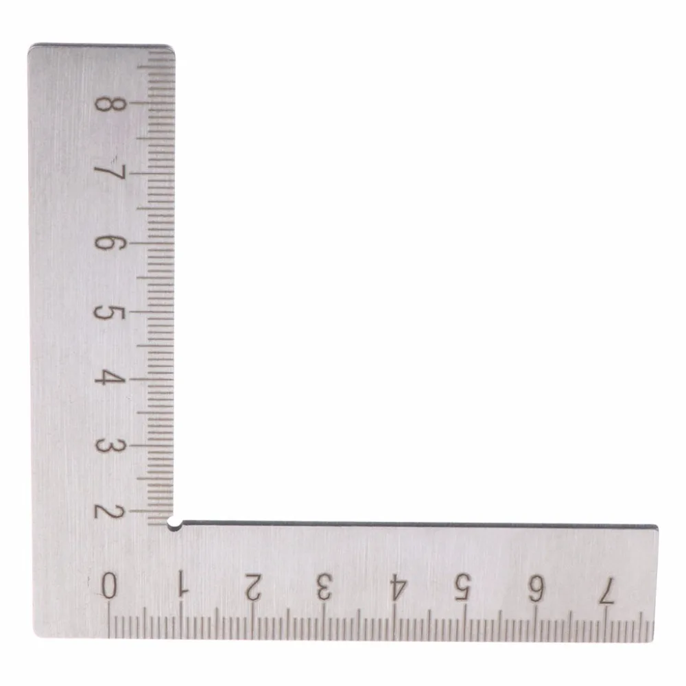 Деревообрабатывающая линейка квадратная раскладка рукавица треугольник Рафтер 45/90 градусов метрический Калибр тестер инструменты