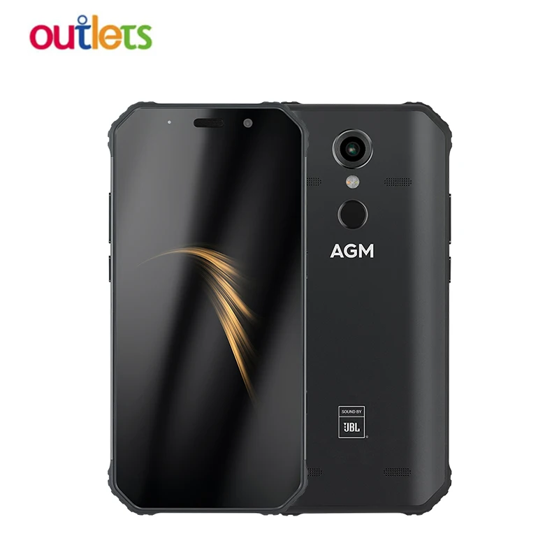Оригинальный AGM A9 JBL Android 8 1 18:9 5 99 &quotHD IP68 Водонепроницаемый 4 Гб + 64 Qualcomm
