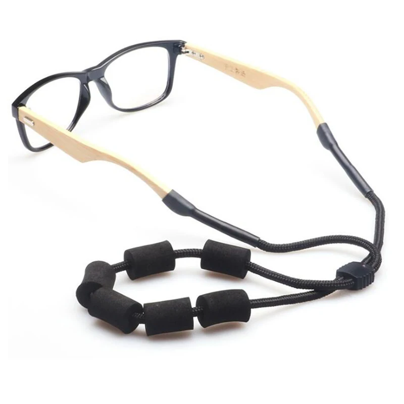 Outdoor Adjustable Swimming Goggles Sun Glasses Neck Lanyard Retainer Cord