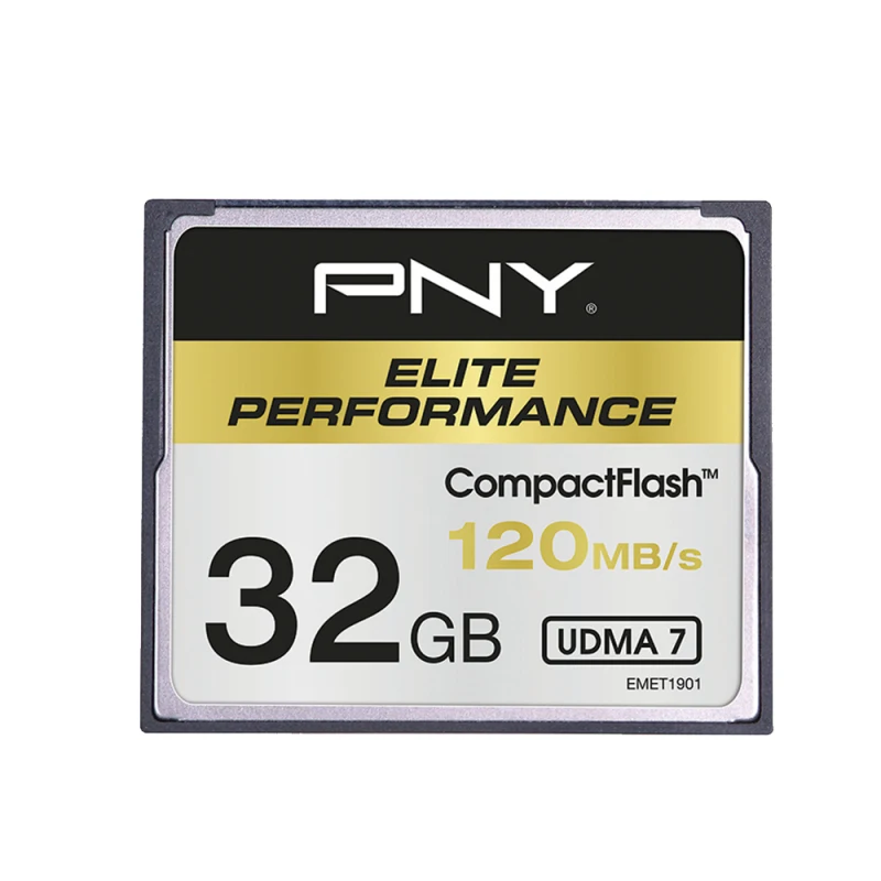 55/5000 pny CF Elite производительности 32 ГБ CompactFlash 100 МБ/с