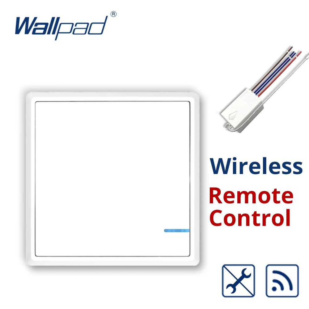 Wallpad Wireless Lights Switch Kit No Wiring Qucik Create or Relcate On ...