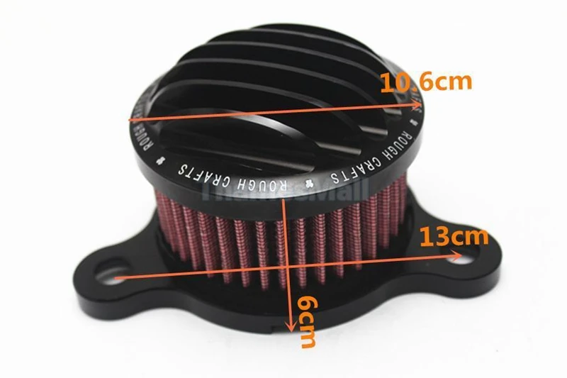 Air Filter Cleaner admission pour Harley Sportster 2004-2014 XL 883 1200 X48 CXCVv