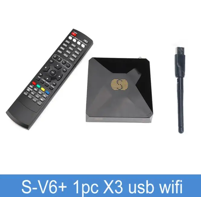 DVB-S2 цифровой спутниковый ресивер S-V6 2 usb-порта поддержка Xtream tv Box NOVA Wheel tv веб-ТВ Youtube USB Wifi Biss Key - Цвет: S-V6 Wifi