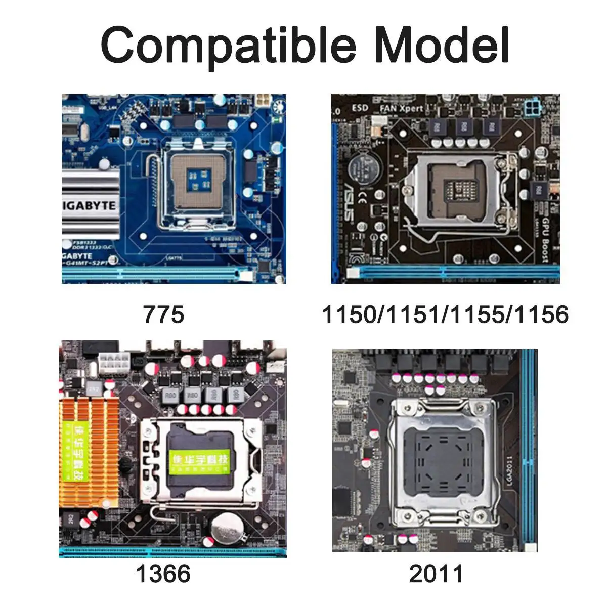 4 тепловых трубки кулер для процессора Intel LGA 2011/X79 12 см вентилятор охлаждения cpu RGB Вентилятор охлаждения кулер ПК тихий радиатор красный