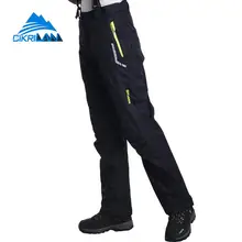 Зимние спортивные 2в1 уличные водонепроницаемые сноубордические лыжные комбинезоны альпинистские треккинговые штаны женские флисовые лайнер брюки для кемпинга
