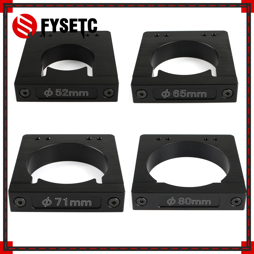 Aluminum Alloy Diameter 52mm 65mm 71mm 80mm CNC Router/Spindle Mount For Makita RT 0700C Workbee OX Router Machine | Компьютеры и офис