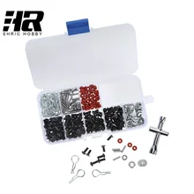 RC car 1/10 HSP 94123 tools Special Repair Tool and Screws Box Set for include 270 Pcs Hexagon Wrench
