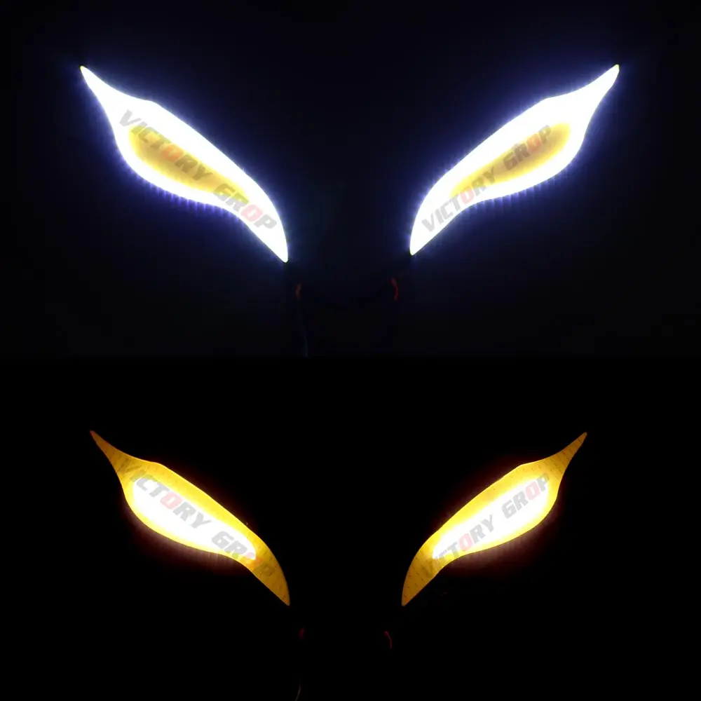 

DRL Daytime Running Light Waterproof Universal led COB DRL Kit Day Light + Fog Light Turing Signal Cars Running Light 12V 20w