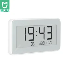 Xiaomi Mijia BT4.0 Wireless Smart Electric Digital clock Indoor&Outdoor Hygrometer Thermometer LCD Temperature Measuring Tools