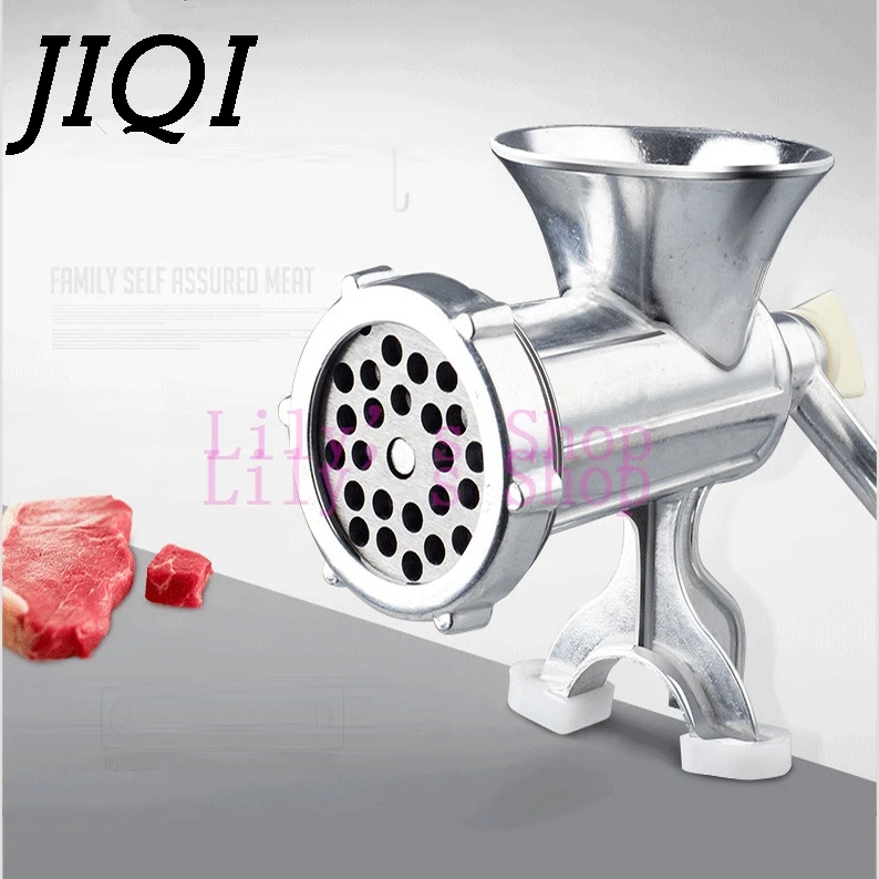 Manual Meat Slicer Mincer Meat Grinder Sausage stuffer Filler Machine Aluminum Alloy Kitchen Table Hand-cranked vegetable Cutter Manual Meat Slicer Mincer Meat Grinder Sausage stuffer Filler Machine Aluminum Alloy Kitchen Table Hand-cranked vegetable Cutter