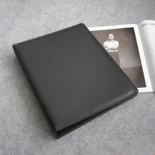 1 шт. A4 отель Услуги руководство папку Бизнес практические Кожа PU папку Творческий кассовый аппарат клип пользовательские