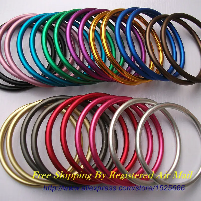 Бесплатная доставка 10 шт./5 пар 3 дюйма большие Алюминиевые кольца в нескольких