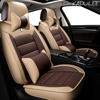 

KADULEE Car Seat Covers For Land Rover Discovery 3/4 freelander 2 Sport Range Sport Evoque auto accessories car-styling