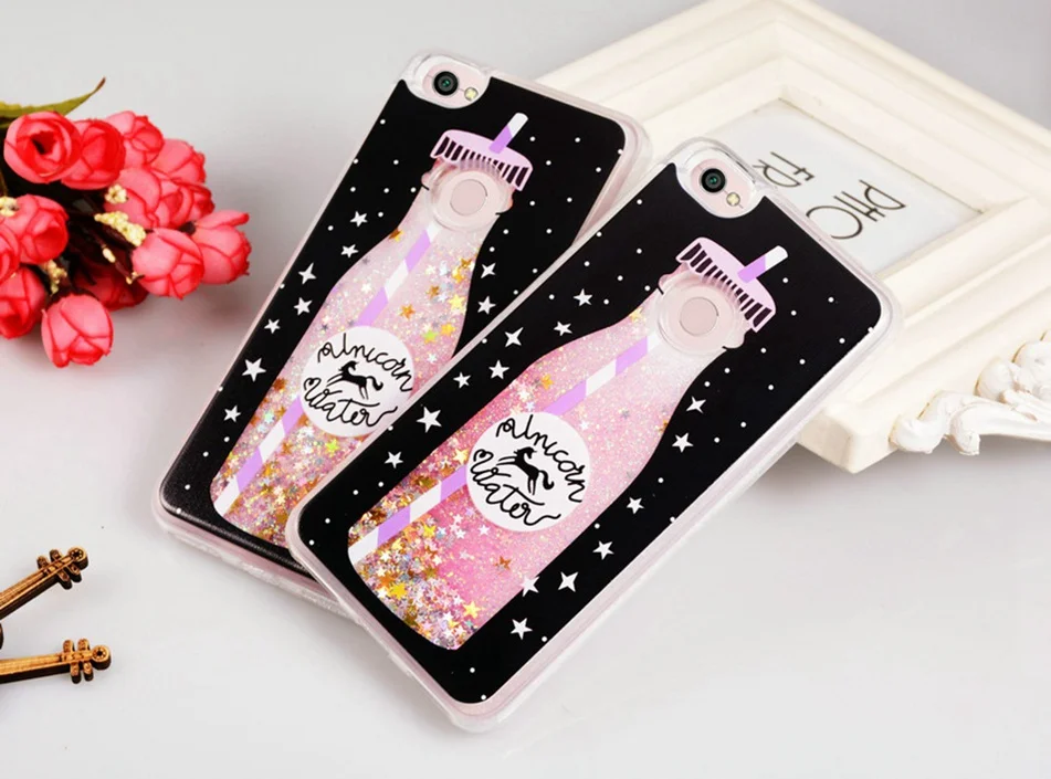 Icoque Cute Cases for Xiaomi Redmi Note 5a Case Silicone Glitter Xaomi Liquid Soft TPU Cover Xiomi Redmi Note 5a prime pro Case (4)