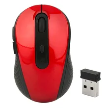 Беспроводная мышь 2,4 ГГц USB оптическая беспроводная мышь USB приемник Беспроводные мыши игровой компьютер ПК ноутбук Настольный 3 цвета