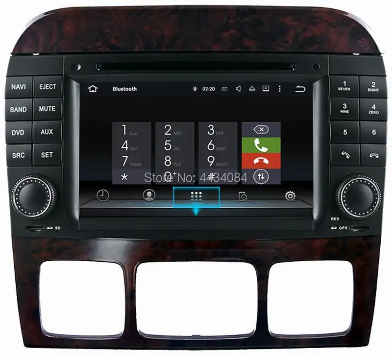 Ouchuangbo Авторадио multi стерео автомобильный gps android 8,0 для Mercedes Benz S W220 1998-2005 с Bluetooth wifi BT МЖК 8 ядер 4 + 32