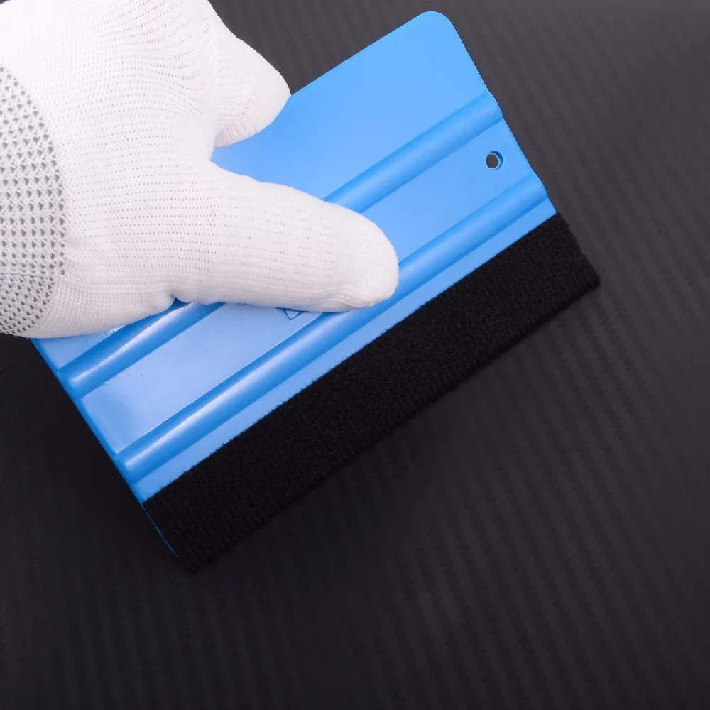 EHDIS Vinyl Wrap Film Fabric Felt Plastic Scraper Squeegee Carbon Foil