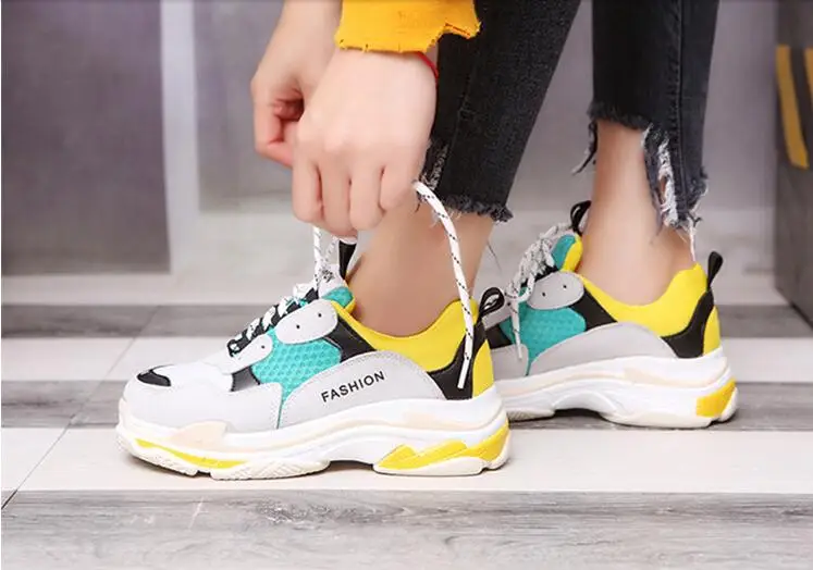 Frühling Version Harajuku Von 3 Wilden Sport Student 2 Herbst 1 Alt Und Laufschuhe Frauen Koreanische rqWCIYrw