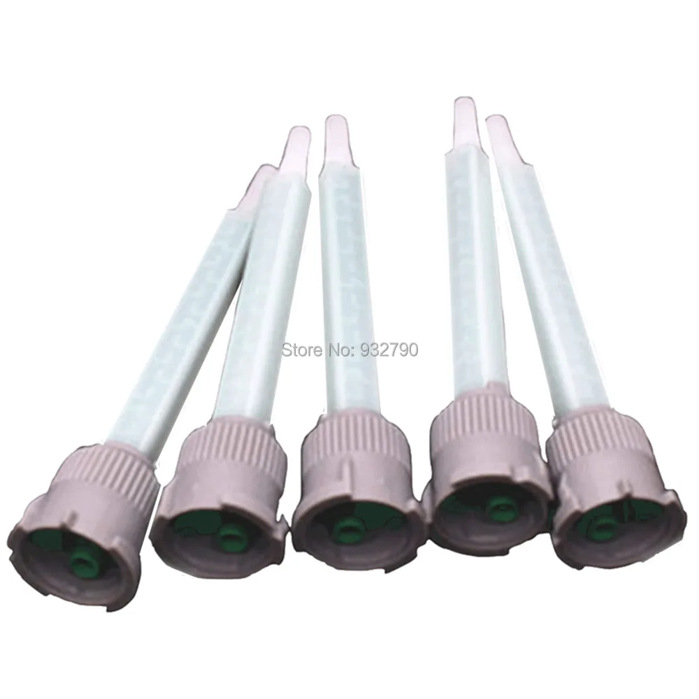 

5pcs Epoxy Adhesive Gun Applicator Mixer Mix Mixing Nozzle Square Mixing Nozzle AB 1:1 Static Mixer Mixed Nozzles Applicator