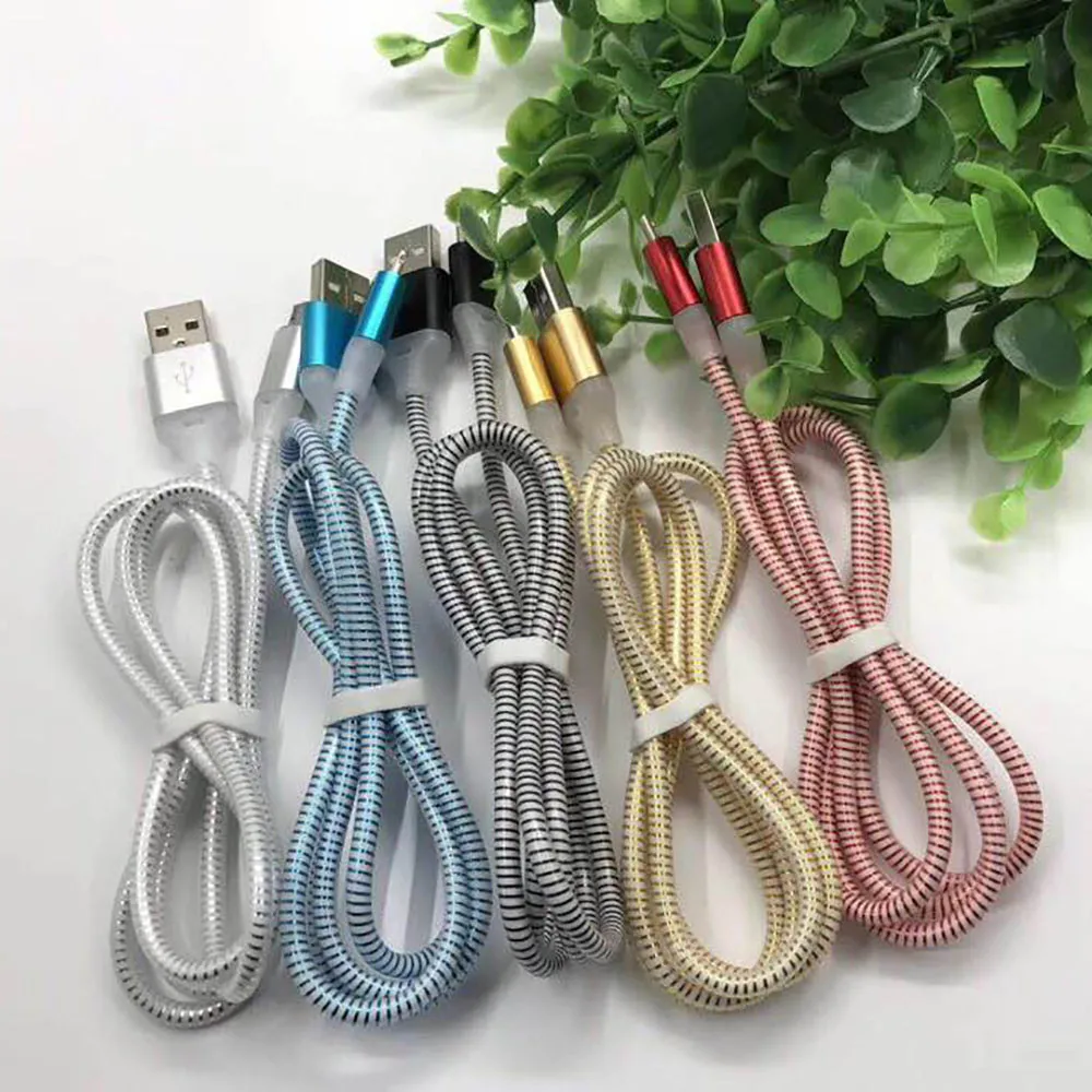 

Charger Cable Visible LED Flow Light Micro USB Charging Data Sync Cable for Android Phone Usb Extension Cable