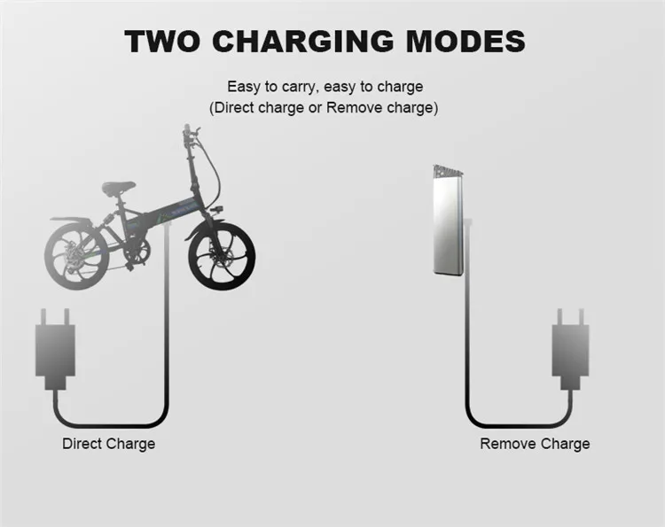 Excellent 20inch Fold electric bicycle 48V lithium battery hidden in frame Front and rear double suspension 350-400w motor alloy  e-bike 14