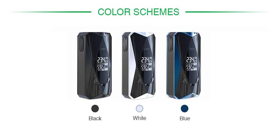IJOY Diamond PD270 234W TC Box MOD 6000mAh