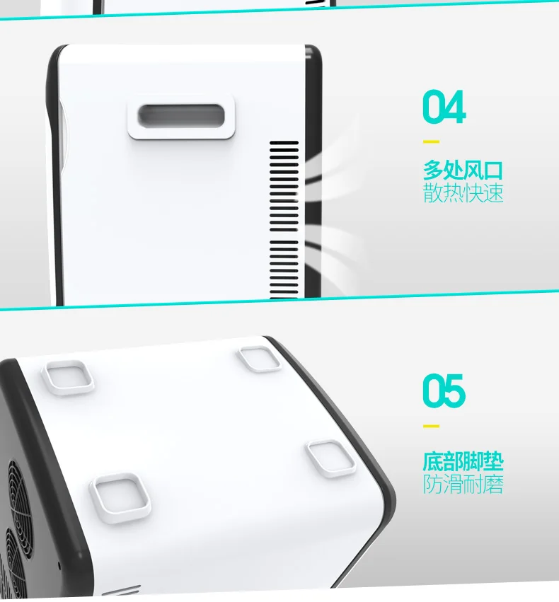 KEMIN 15L цифровой двухъядерный автомобильный мини-холодильник Dc 12 В Холодильный автомобильный домашний двухъядерный мини-холодильник портативный холодильник для кемпинга