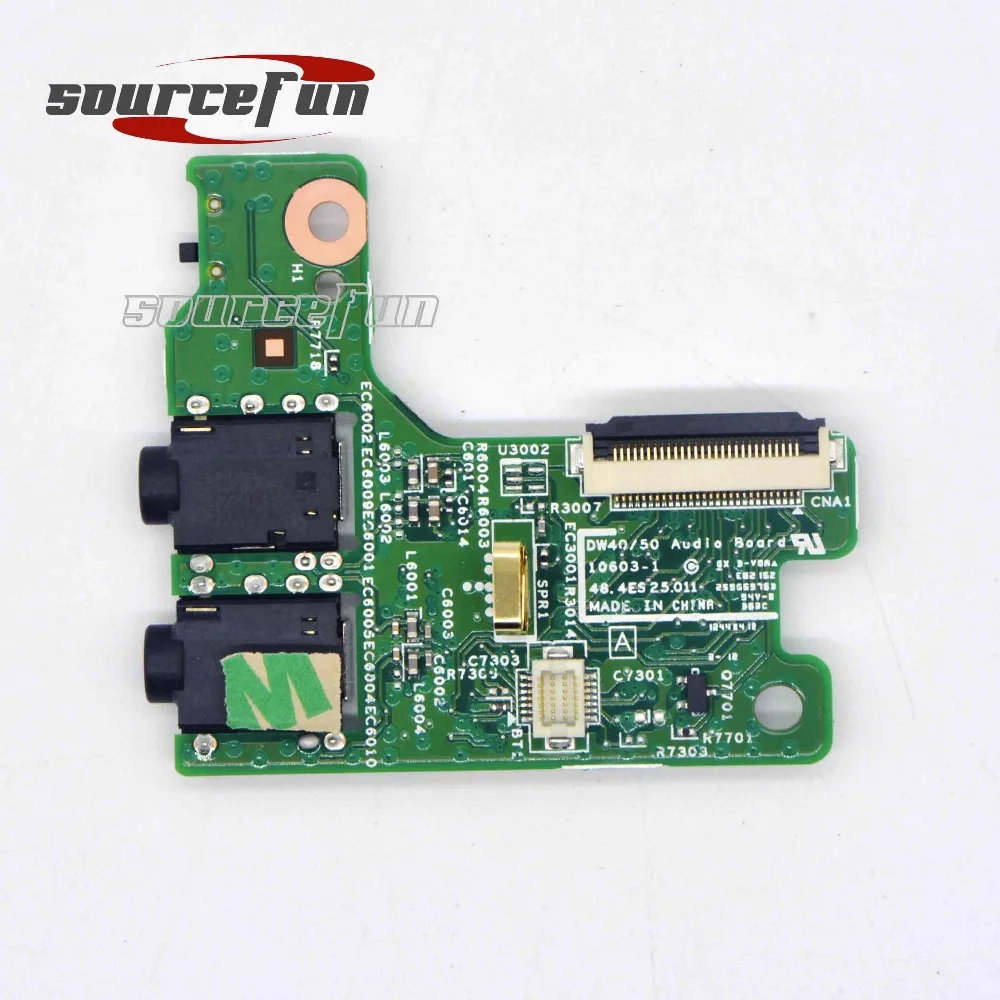 For Dell For Vostro 3400 3500 Audio Jack Card Board 02HW9 002HW9 48