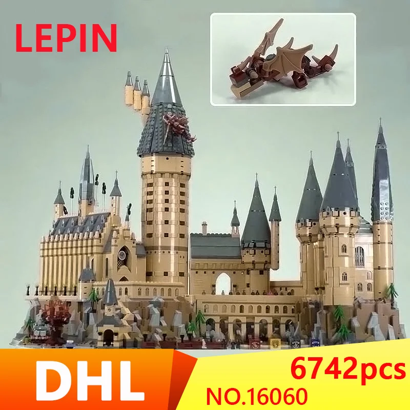 

16060 Harry Magic Potter Hogwarts Castle Compatible Legoing 71043 Building Blocks Bricks Kids Educational Toys DIY