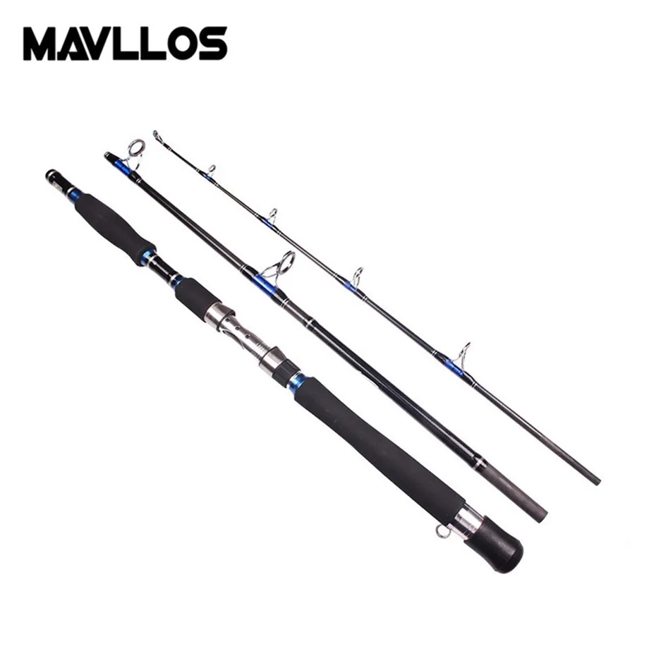 Mavllos المفرطة الصلابة الصيد القفز قضيب 1.8 m 2.1 m إغراء الوزن 70-250g ألياف الكربون المياه المالحة قارب الصيد الغزل قضيب Mavllos المفرطة الصلابة الصيد القفز قضيب 1.8 m 2.1 m إغراء الوزن 70-250g ألياف الكربون المياه المالحة قارب الصيد الغزل قضيب