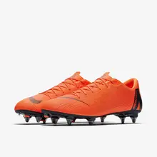 font b NIKE b font Boots men Unisex STEAM 12 ACADEMY SGPRO Soccernet Total Orange