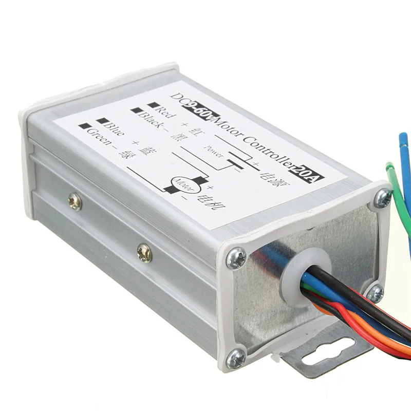 DC 12V 24V 36V 48V Реверсивный регулятор скорости двигателя PWM контроллер Лер PWM горячая распродажа