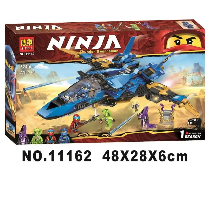 

compatible legoing Ninja Airship Building Block Sets educational Toys for Children Bela Blocks ninja new arrivals gifts for boys