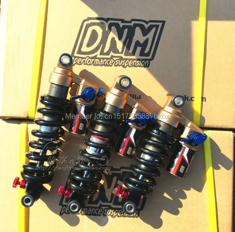 DNM Mountain Downhill Bike Rear Shock 165 190 200mm 650 550 lbs adjust tlock Cruiser electric
