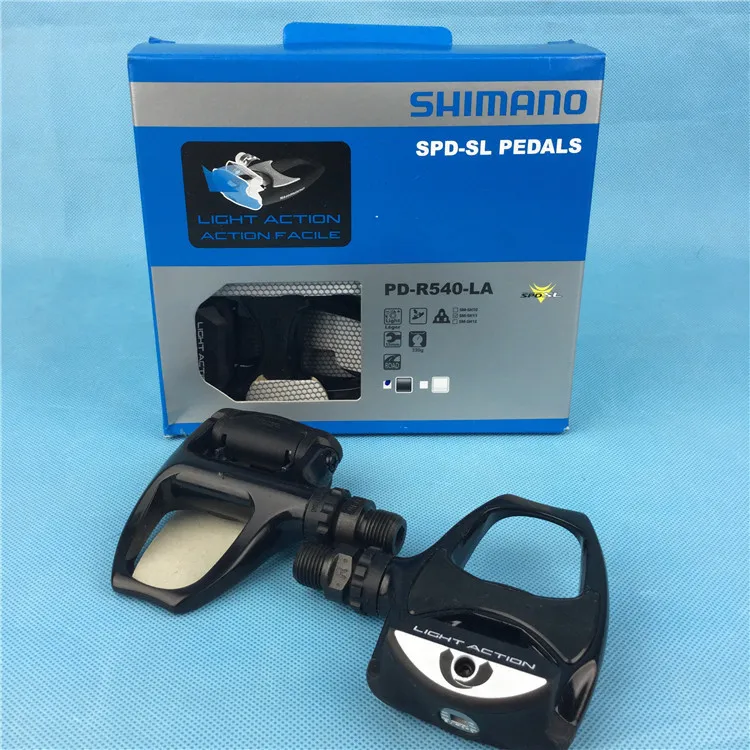 

shimano PD-R540-LA Road bicycle pedals bike self-locking peda light action road pedale della bicicletta pedals cheap bike parts